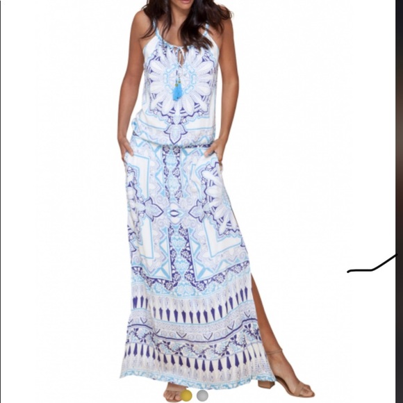 hale bob maxi dress